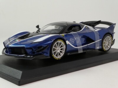 BBurago Burago Ferrari FXX-K FXXK Evo #27 Blue 1/18 18