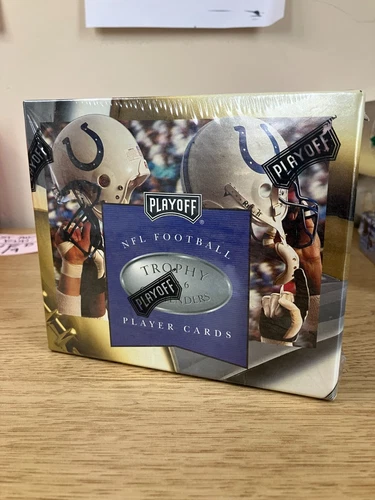 1996 Playoff Trophy Contenders Football SEALED BOX 24 Packs/6 Cards