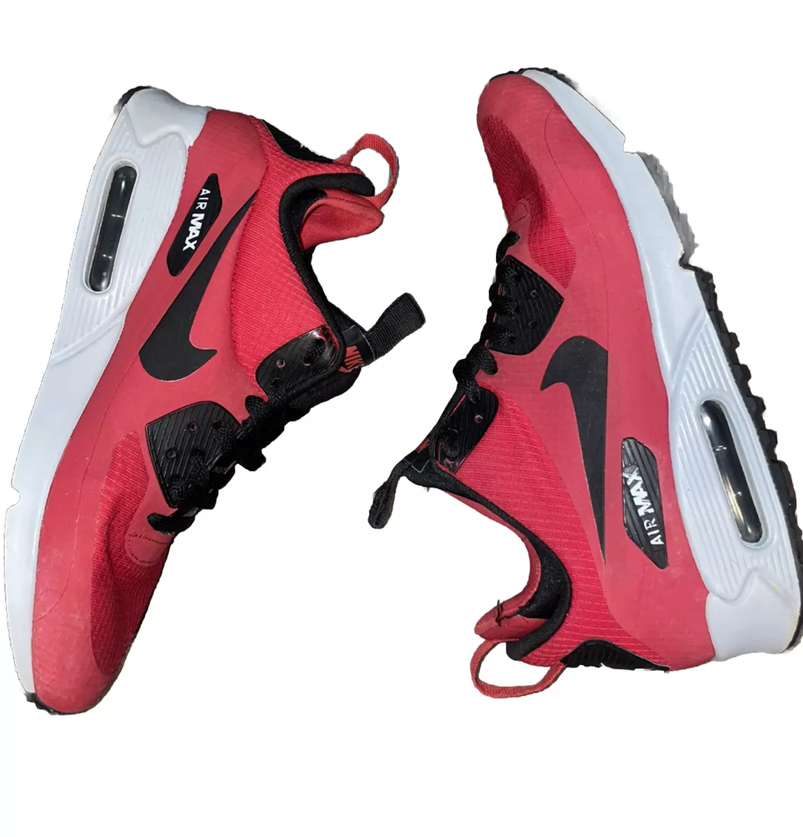 ukuelige volatilitet Rundt om Nike Air Max 90 Mid Winter Gym Red Mens Sz 9 | eBay