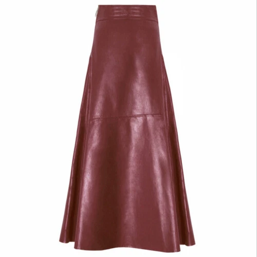 Leather High Skirts for Women
