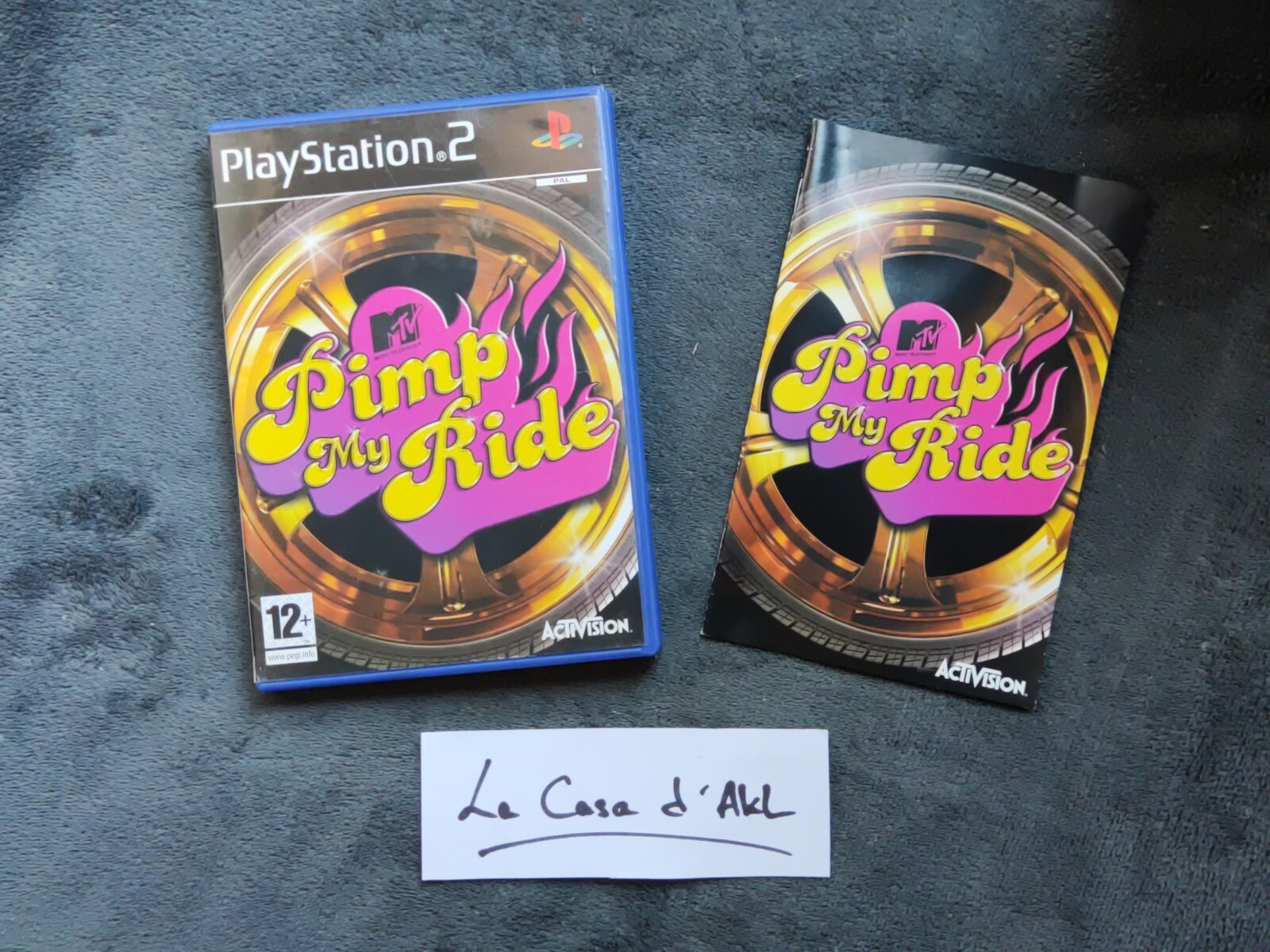 Pimp my Ride complet sur Playstation 2 - PS2 version UK TTBE