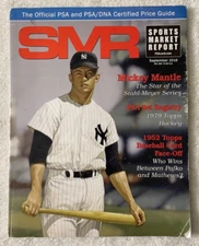SMR Price Guide September 2016 Mickey Mantle Cover!