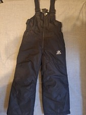 Zero Xposur black overall adjustable snow pants size Xs 4/5