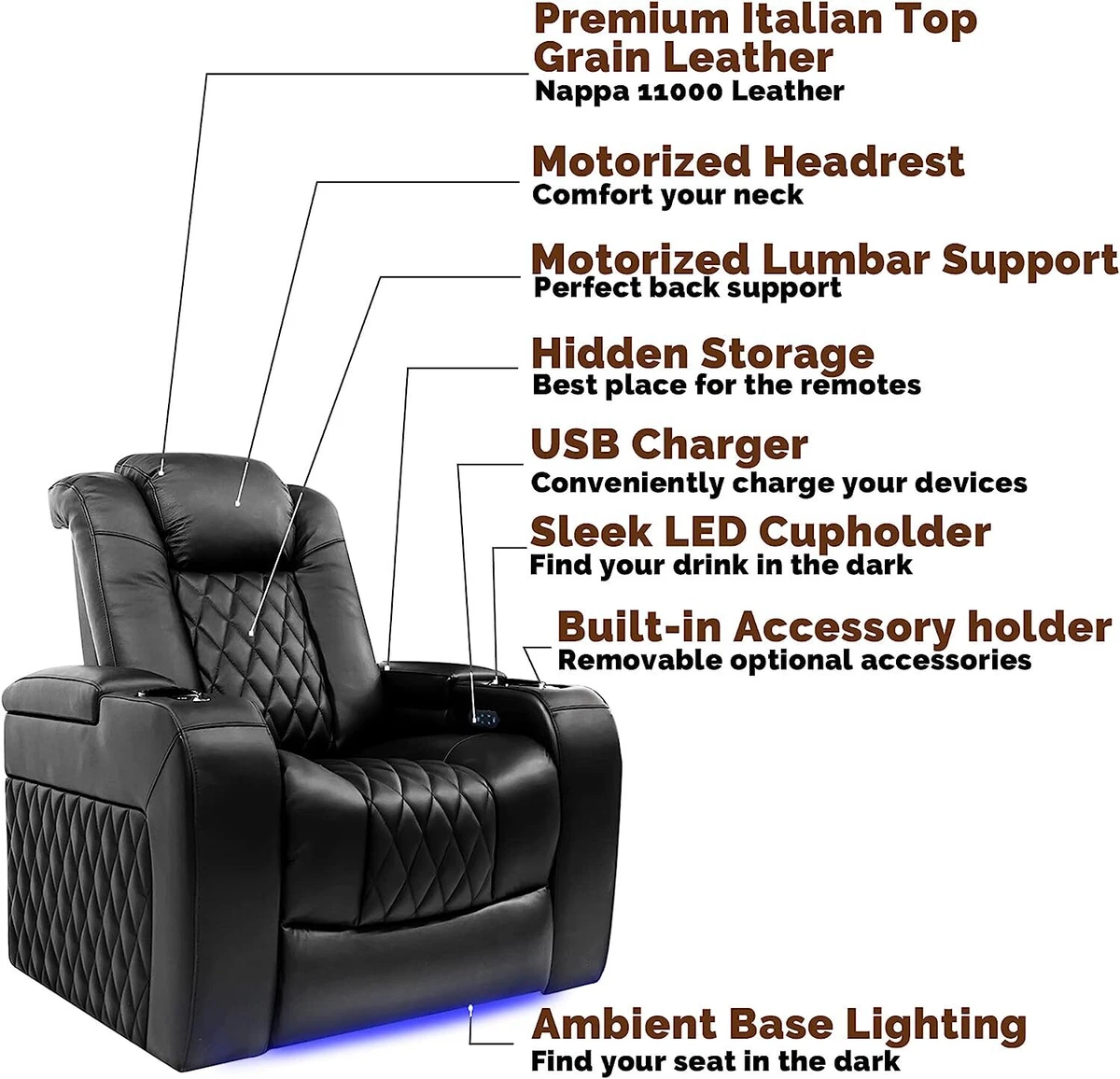 Premium 2024 theater seating