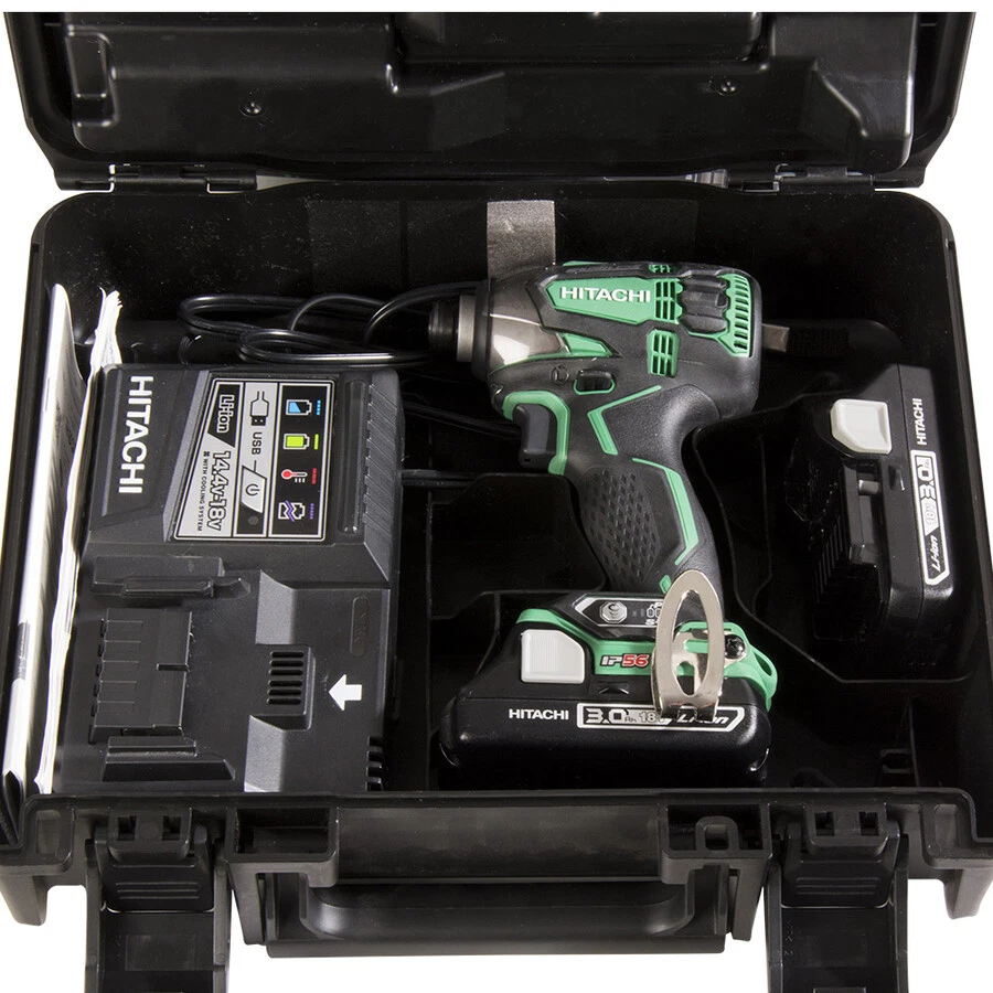 HITACHI WH18DBDL2 NEW 18V Brushless Cordless Li-Ion Triple Hammer Impact Driver - Image 2 of 4