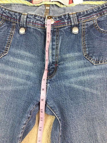Farmgirl Vintage Blue Jeans Size 15S Y2K Carpenter Distressed - 第 10/16 張圖片