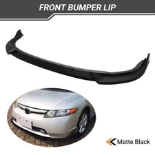 For 2006 2007 2008 Honda Civic 4DR Sedan - CS Style Front Bumper Lip Body Kit