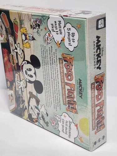Disney Mickey and Friends Food Fight Board Game New Factory Sealed USAOPOLY - Picture 5 of 8