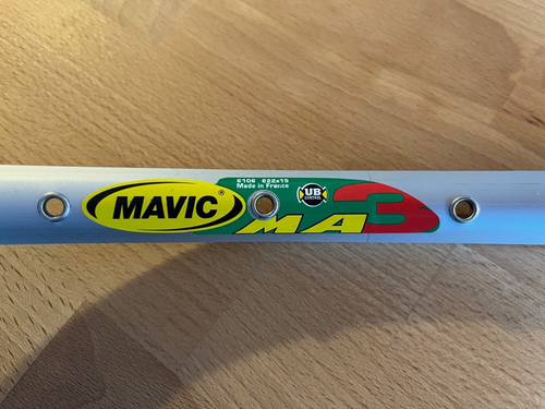 Mavic MA3 700C Clincher Rim 622 x 15 - 36H - NOS - Retro
