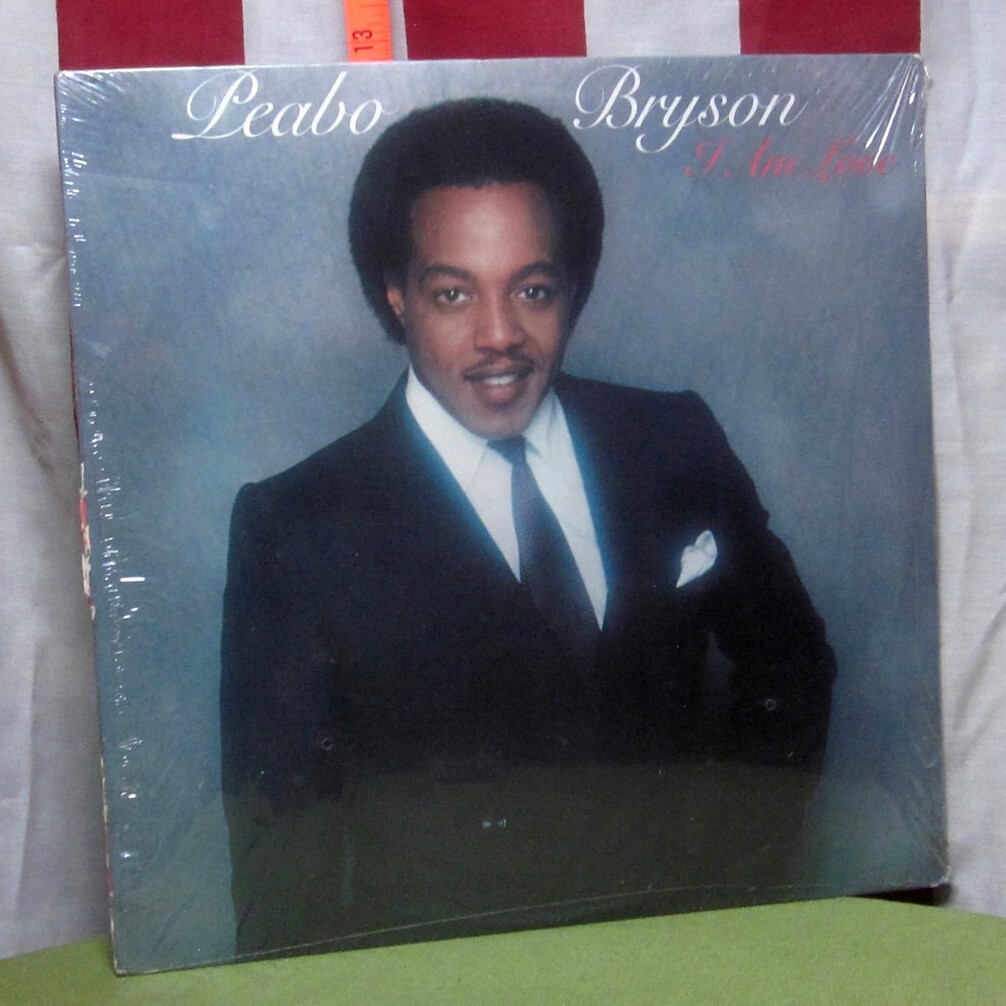 PEABO BRYSON record album I Am Love new vinyl Let the Feeling Flow