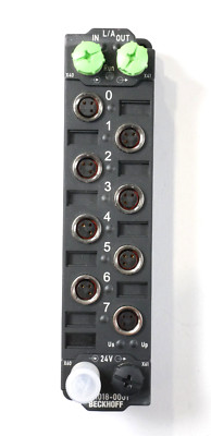 Beckhoff EP1018-0001 EtherCAT Box | 8-Kanal-Digital-Eingang | 24 V DC | M8
