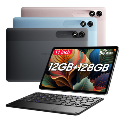 Blackview Tab 90 WiFi Tablet Android 15 12GB+128GB 11 Zoll 8200mAh mit Keyboard