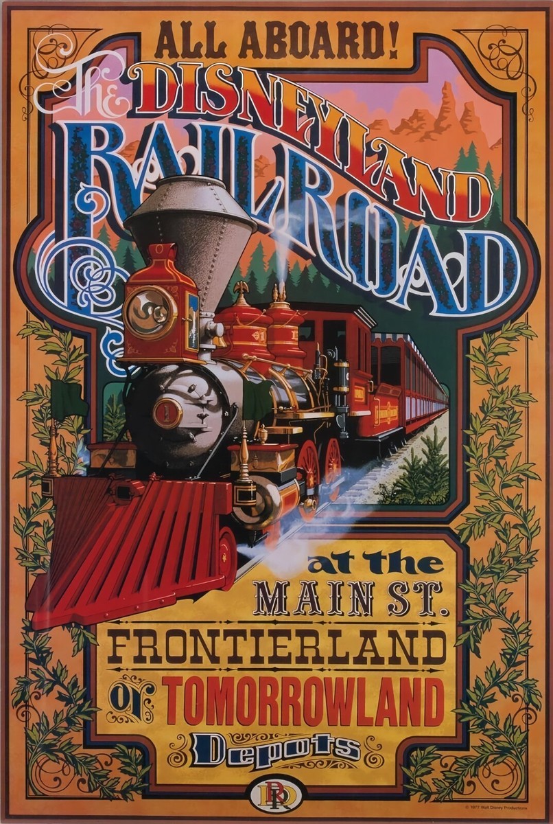 Disneyland and Disney World Attraction Posters 12