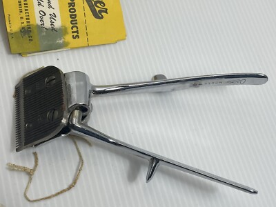 希少ビンテージジョン・オスターモデルBバリカン Oster Model B Hair Clipper Vintage Barber New In Box Wear