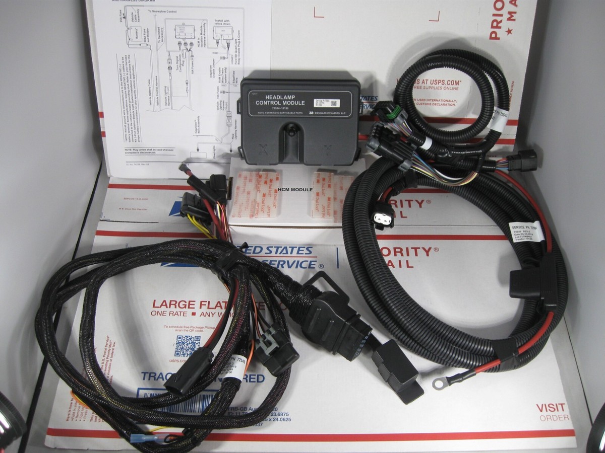 Western Fisher Snowex LED Snow Plow Light Truck Side Electrical