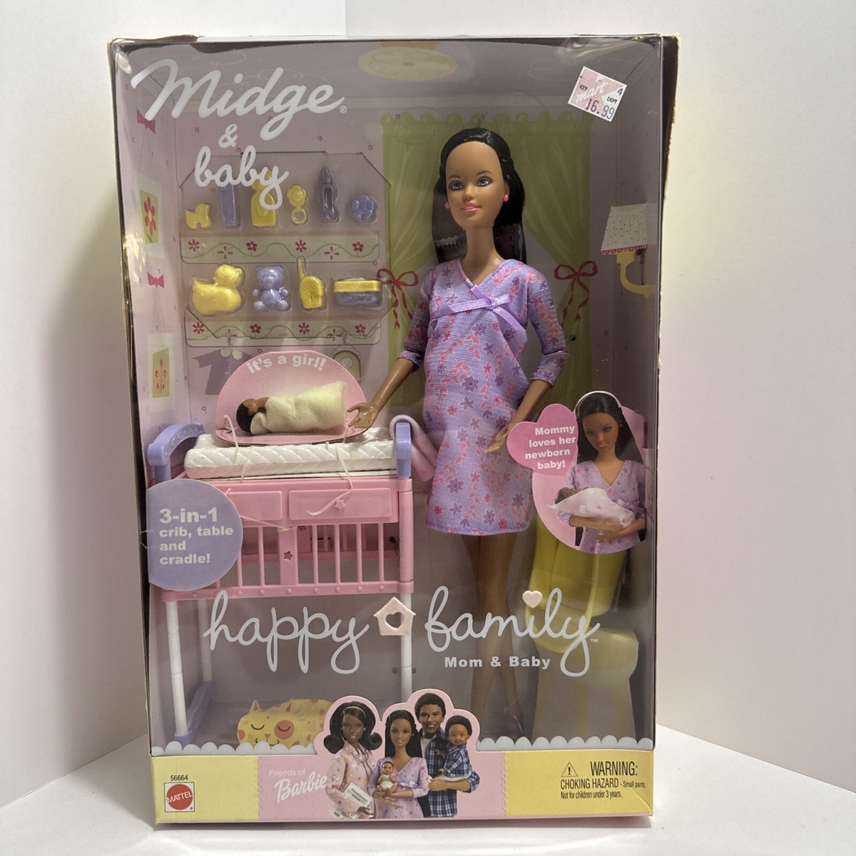 2003 Barbie Happy Family Neighborhood Midge And Baby. | eBay