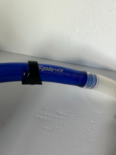 Bolsa de engranajes de snorkel azul profundo Spirit máscara ultra seca cintura aletas flotantes talla 7-9 40-41 B - Imagen 10 de 13