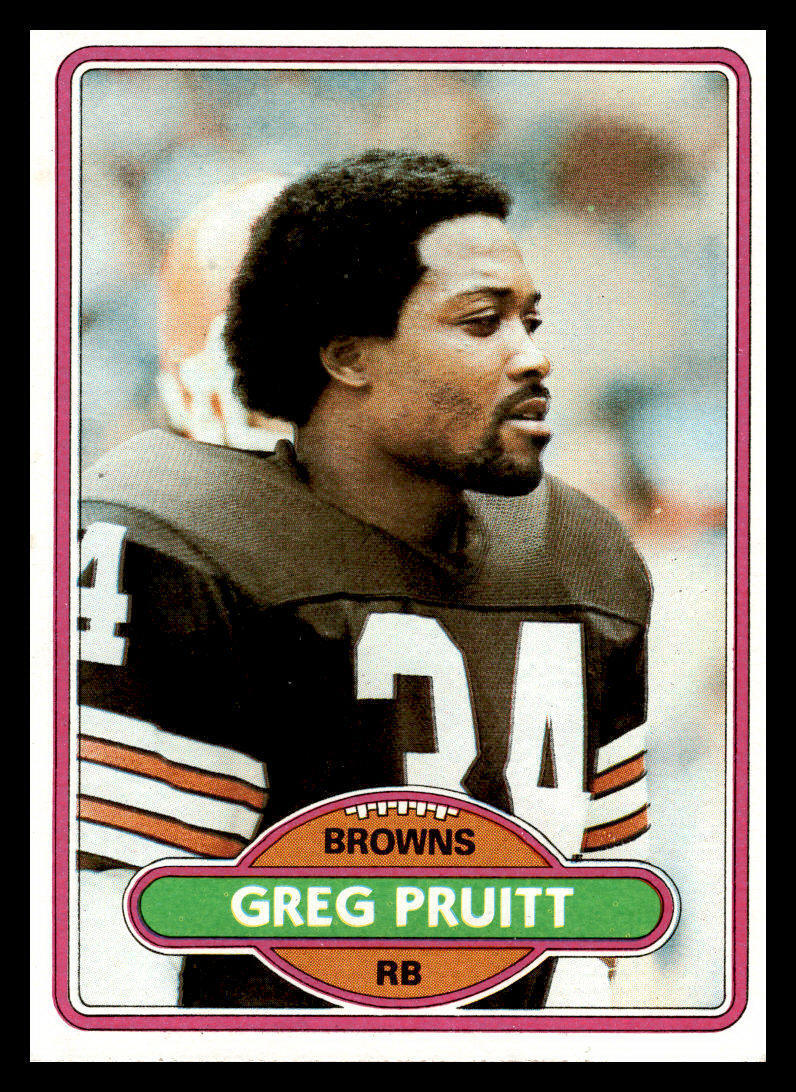 1980 Topps Greg Pruitt #150 Cleveland Browns