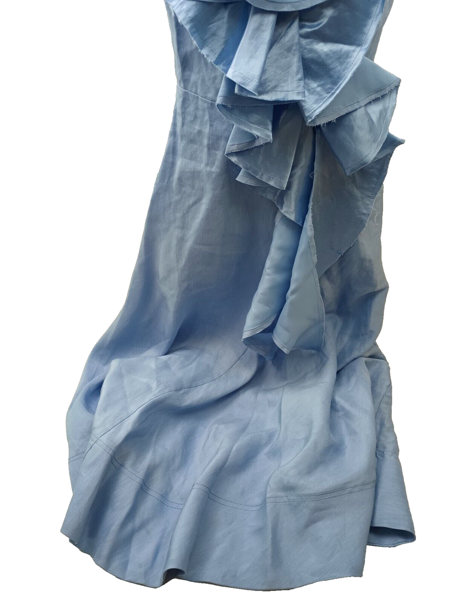 knee length dresses for ladies Aje - Adelia Ruffle Midi (Size 16) – Goldie's main image 0