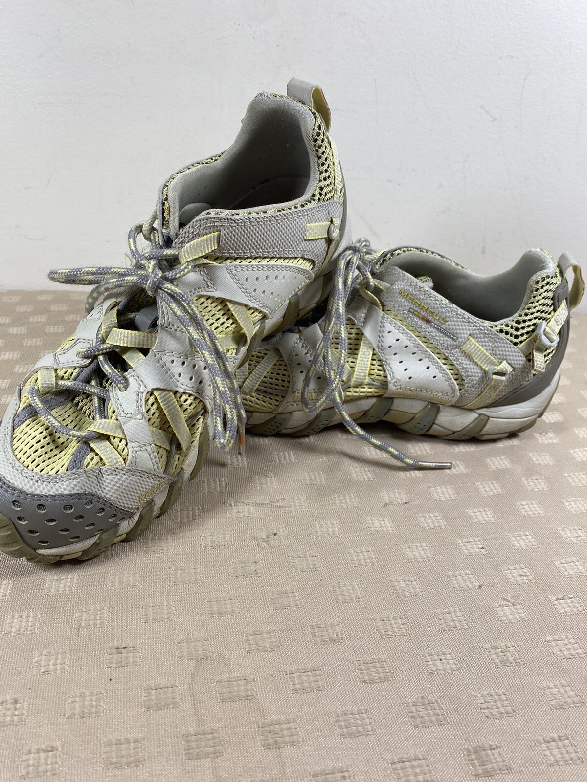 Merrell J80058 Waterpro Maipo Lime Mesh Casual Scarpe da trekking Donna US 6 5