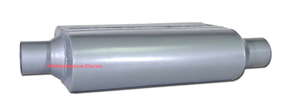 Silenciador de calle de escape de rendimiento de 2 cámaras FLO-PRO Super V - 3" C/C - V43040 Foto 3 de 3