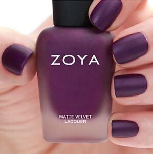 Zoya Zp817 Iris Matt Velvet Winterurlaub Lila Mit Pearl Matt Nagellack Ebay