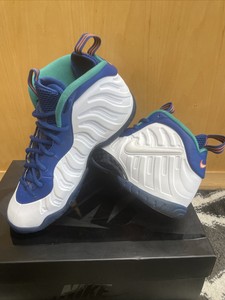 Size 7- Nike Foamposite Pro Gym Blue | eBay