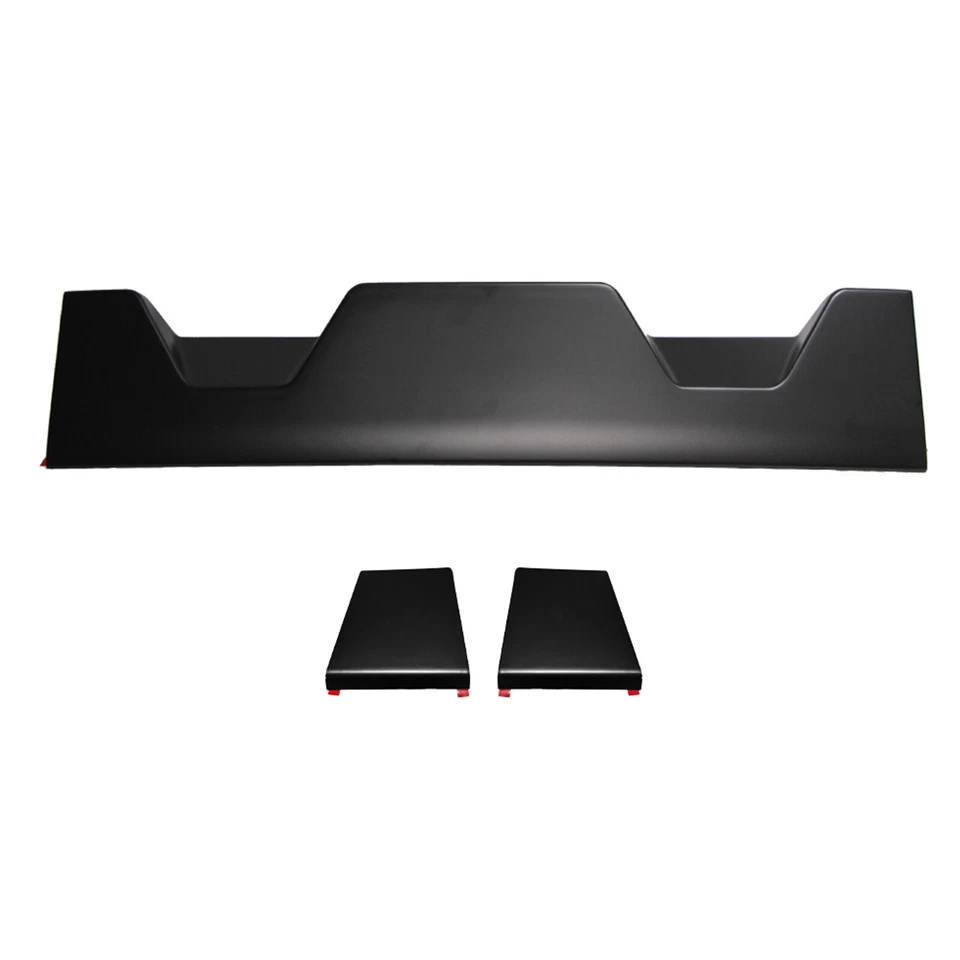 For 2011-2016 Ford F-250 F-350 F-450 Super Duty Matte Black Truck Cab Spoiler Foto 3 de 4