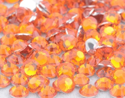 RESIN Rhinestones 5MM/SS20 QTY 1000-5000 Flatback Round Crystals Bling NON HOTFX