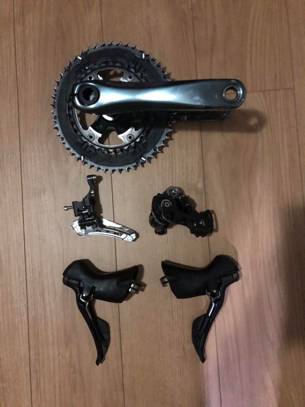 SHIMANO Tiagra 4700 172.5mm 5034T FD RD Crank STI Road Bike Groupset
