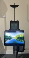 Concept 2 PM5 Rowerg Machine, Dual Tablet Holder