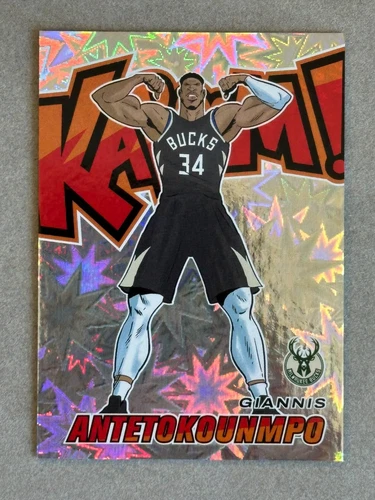 Giannis Antetokounmpo Kaboom!  2024-25 Panini Revolution Bucks Case Hit SSP 🔥🔥