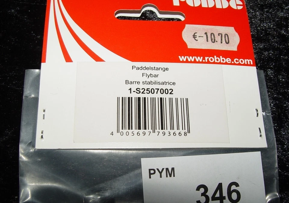 Paddelstange Blue Arrow XL  Robbe 1-S251002 NOS Neu in OVP - Bild 2 von 2