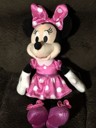 2013 Fisher Price Talking Minnie Mouse Plush 12" Stuffed Animal/ Cute!! - Picture 5 of 5