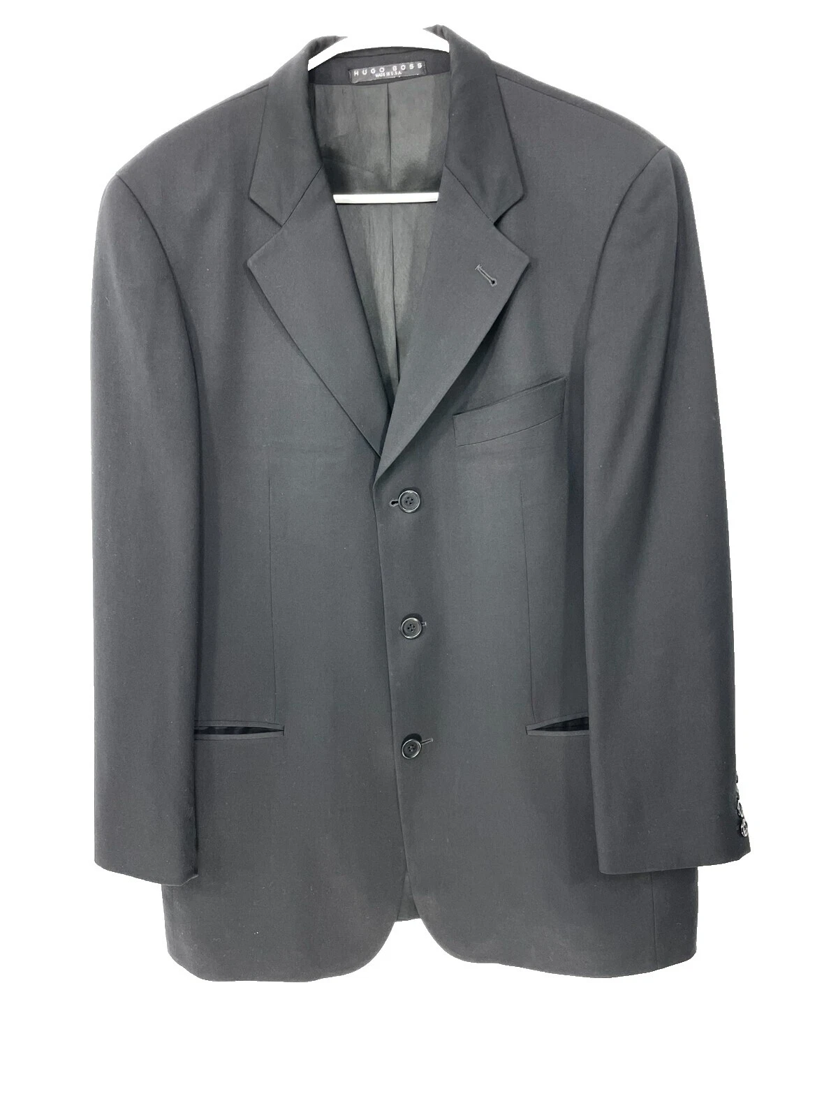 Cachemira HUGO BOSS trajes y Blazers Negro para Hombres