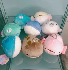 Japan Mochi Seal Animal Axolotl Ultra Soft Squishy Plush Charm Kawaii Cute Doll