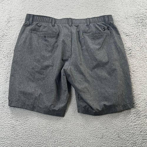 Under Armour Mens Shorts Match Play Vented 42 Heat Gear Performance Golf Grey - 第 2/11 張圖片