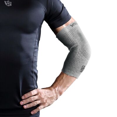 Fitness Mild Compression Support Elbow Sleeve Brace for Joint Protection Small