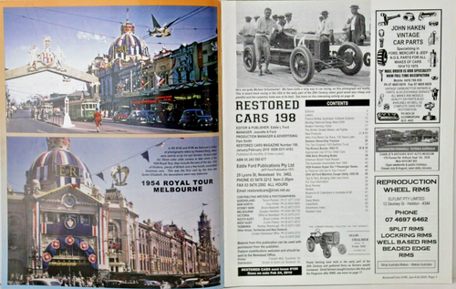 Restored Cars Australia Magazine Full Year 2010 6 Issues: 198 - 203 Classic Auto - Picture 3 of 24