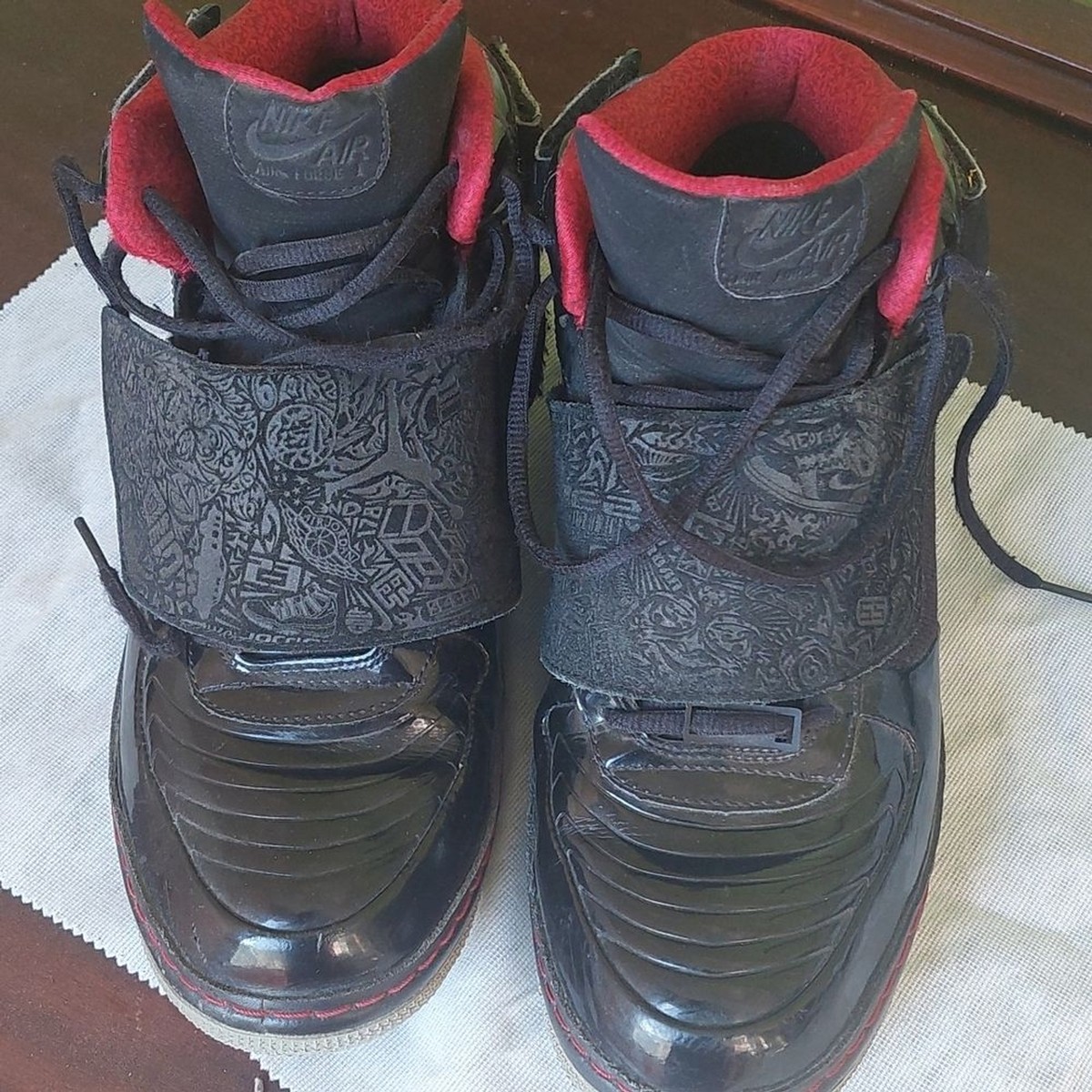 NIKE 2008 Air Jordan Fusion 20 Stealth Black Varsity Red | eBay display picture 1