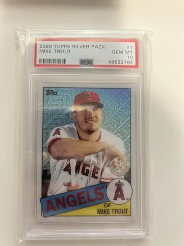 2020 Topps - Silver Pack 1985 Topps Chrome Baseball Mike Trout #85C-1