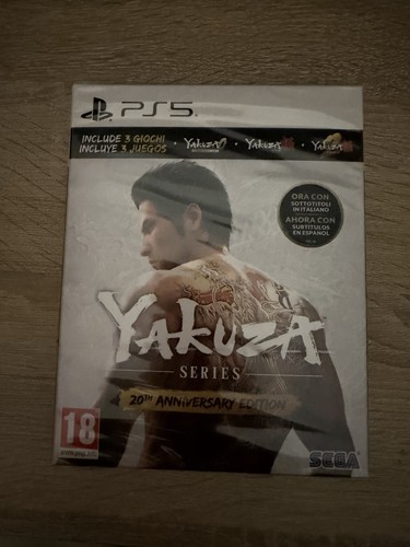 SEGA Yakuza Series 20th Anniversary Edition PS5 PEGI 18 include 3 giochi prezzo ebay