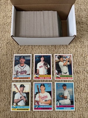 2025 Topps Heritage High Number COMPLETE Base Set (200) Baldwin/Mayer/Keaschall