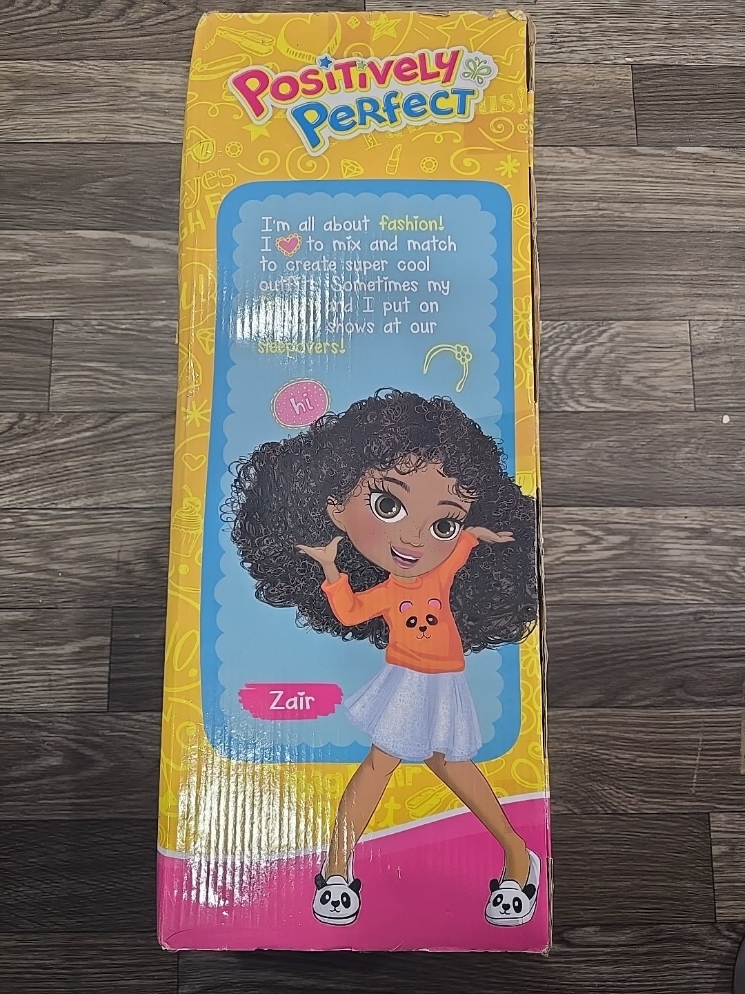 Positively Perfect Zair 18" Fashion Doll by The Dr Lisa Damaged Box!