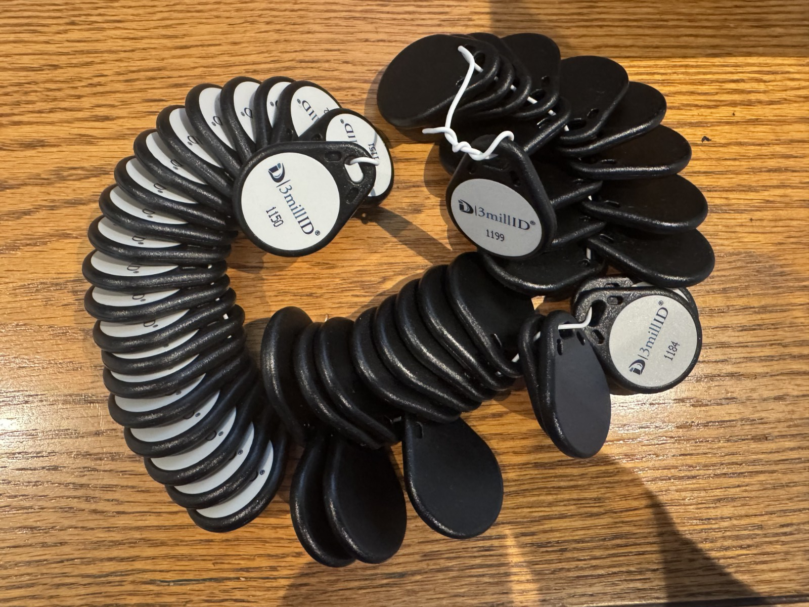Brivo 3millID 26 bit key fobs Labeled 1150-1199 | eBay