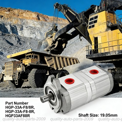 #ad #ad HGP33AF88R Hydraulic Double Acting Gear Pump High Pressure for Excavator Loaders $199.00