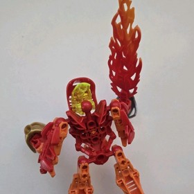 LEGO BIONICLE Tahu 7116 with Gold Mask & Toa Hordika Nuju 8741 - No Instructions