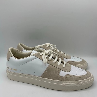 Common Projects Bball Duo Low Shoes Mens Size 42/US 9 Off White Casual Sneakers