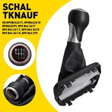 Schaltmanschette Schaltknauf Hebel 6-Gang für AUDI A3 S3 8P1 2003-12 8P0863279