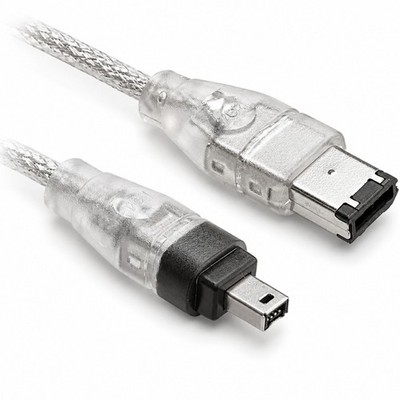 M24 FireWire Kabel IEEE 1394 6 Pin auf 4 Pin Stecker Mini DV Camcorder PC